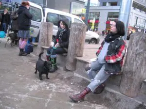 Straßeneinsatz am Alexanderplatz