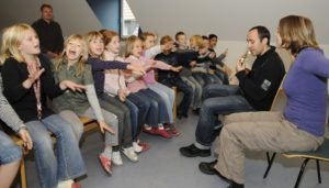 Aufführung "Mein Körper gehört mir!" (c) theaterpädagogische werkstatt gGmbh 