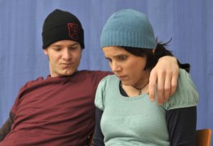 Szene aus "Mein Körper gehört mir!" (c) theaterpädagogische werkstatt gGmbh 