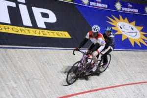 Aktion Steilkurve bei den Bremer Sixdays 2016