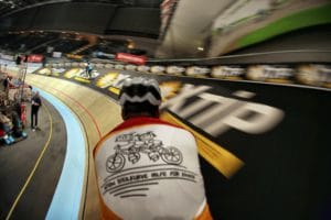 Aktion Steilkurve bei den Bremer Sixdays 2016