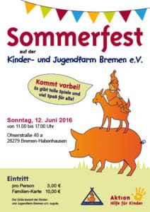 Flyer_Sommerfest_Kinder-und-Jugendfarm-Bremen_2016