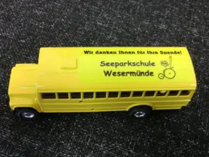 Spendenaktion Seeparkschule Wesermünde